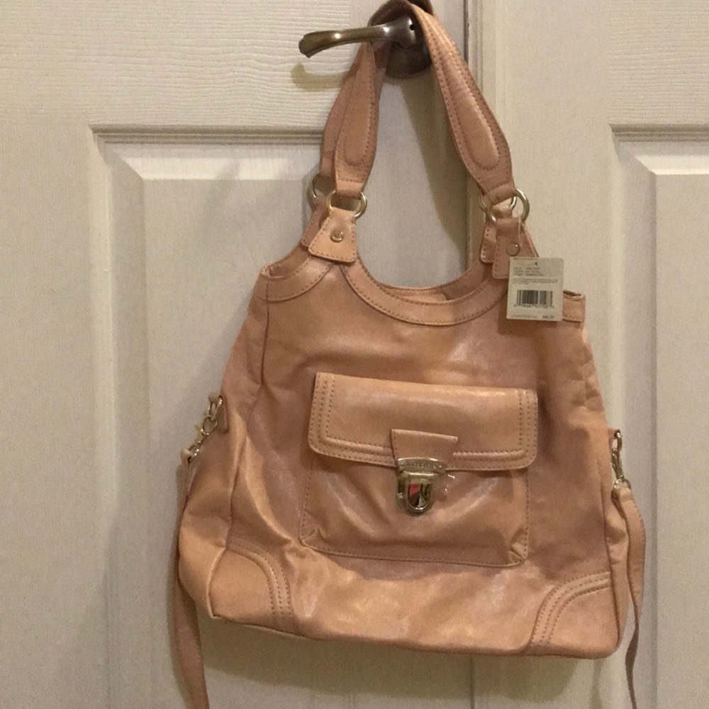 Liz Claiborne pink hobo bag